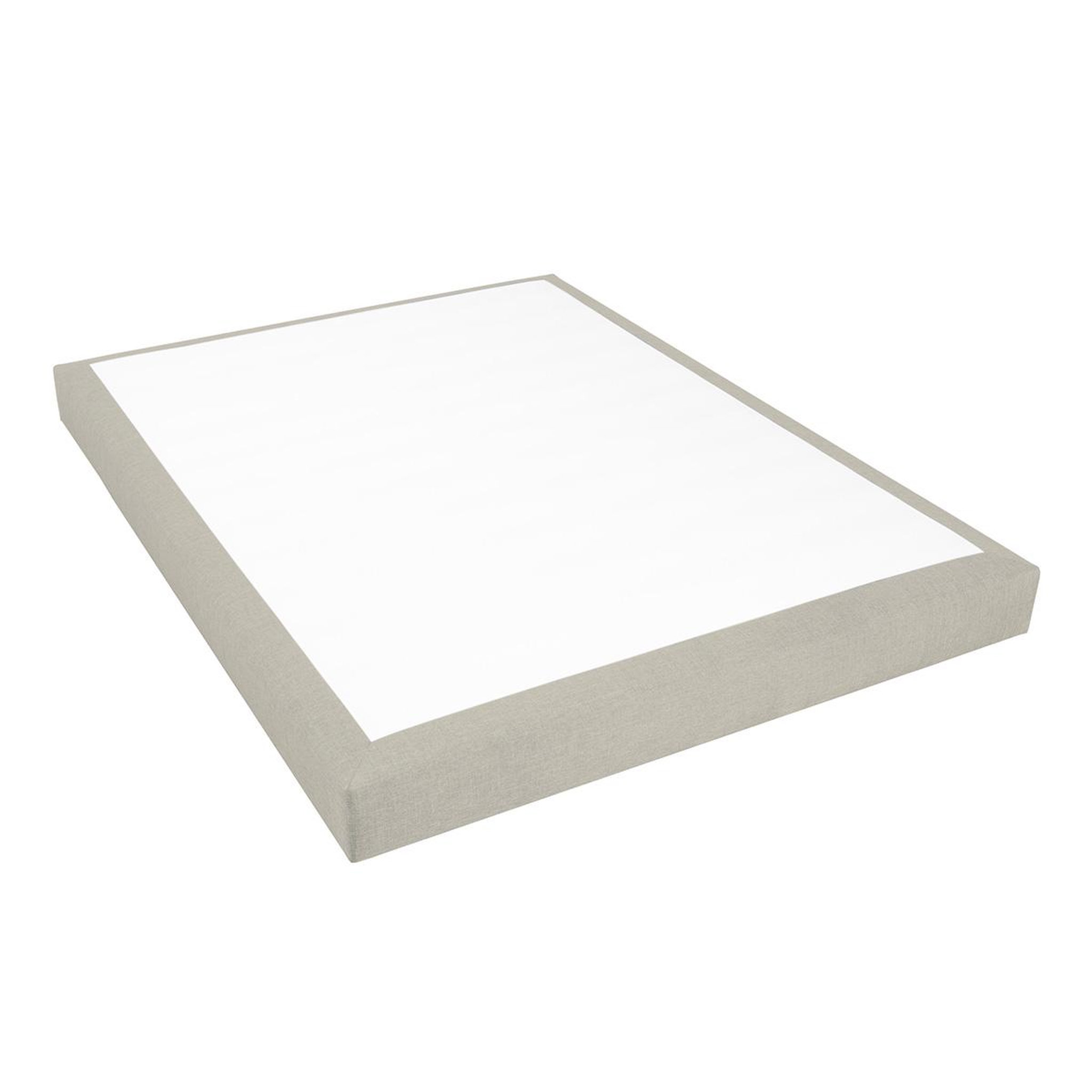 Voir la diapositive 1 : BELLECOUR Bellecour literie | sommier tapissier sisal | epaisseur 18 cm | beige (pieds non inclus)