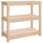 Voir la diapositive 1 : VIDAXL Table console 80x40x74 cm Bois massif de pin