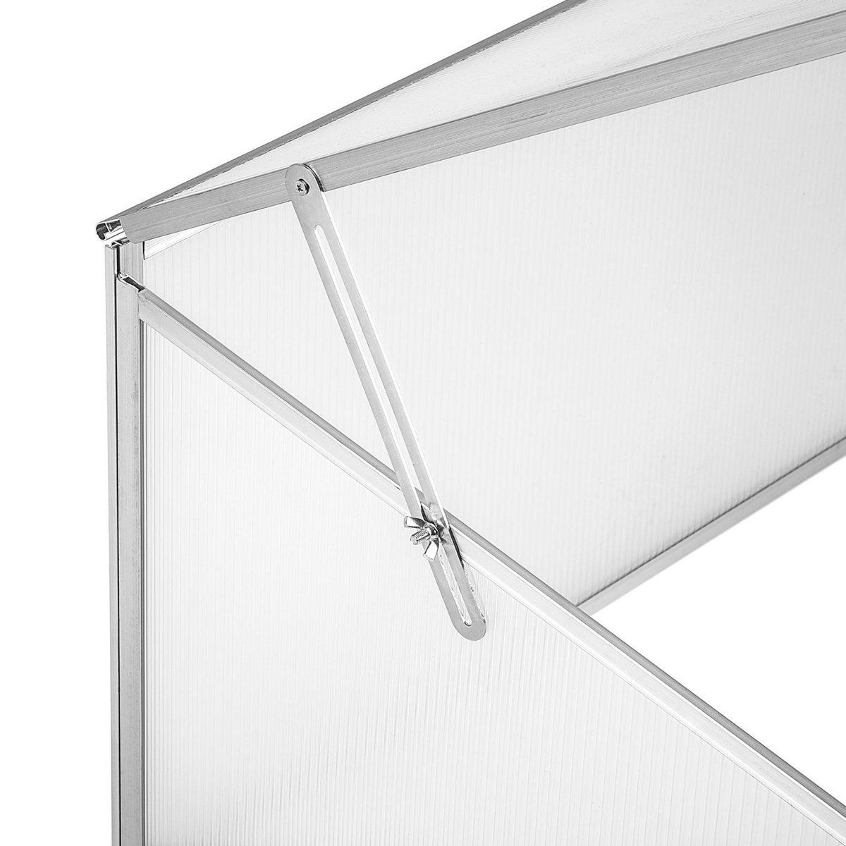 tectake Mini serre en aluminium