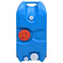 Voir la diapositive 2 : VIDAXL Reservoir d'eau sur roues pour camping 40 L Bleu