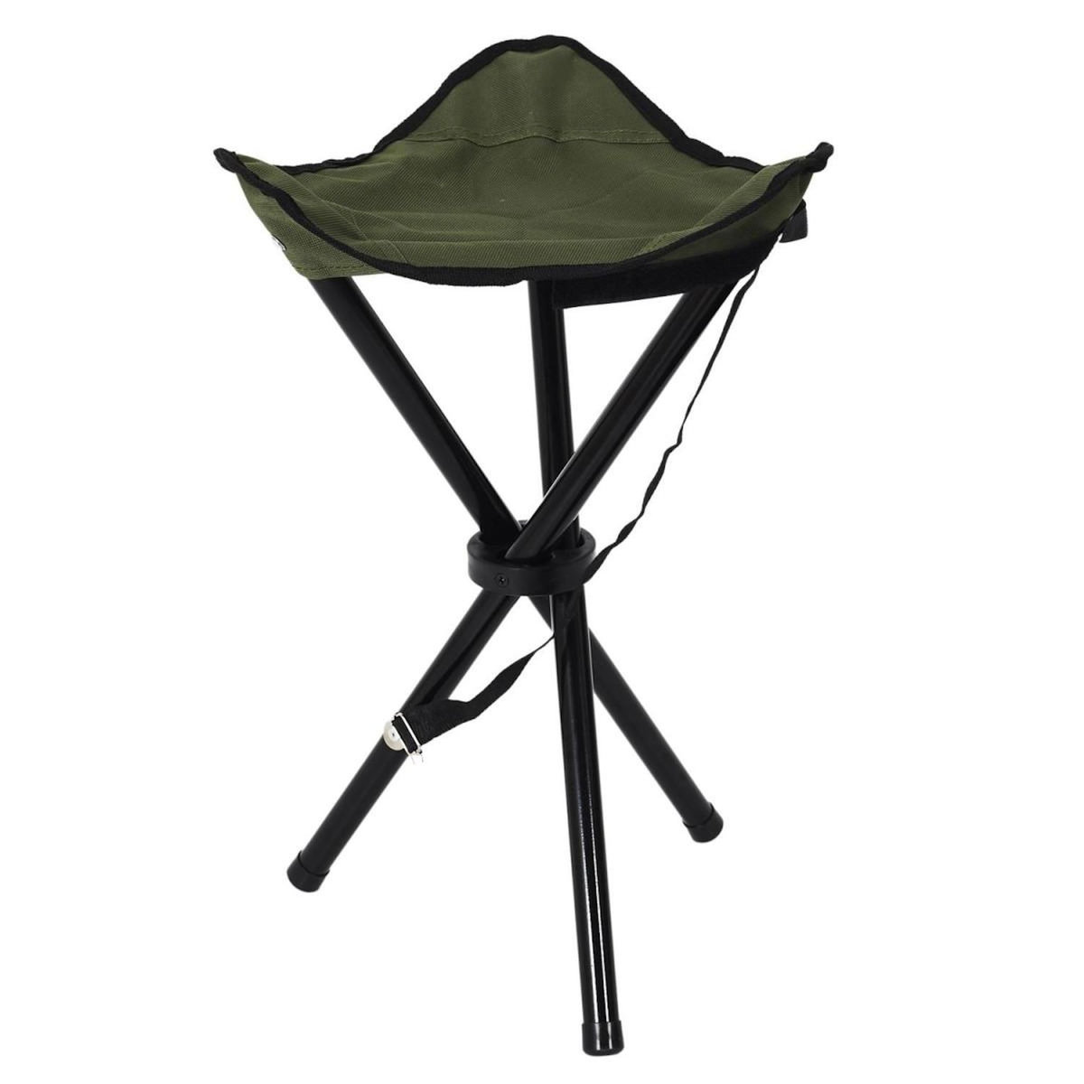 Paris Prix Tabouret de Camping  Pliable  45cm Kaki