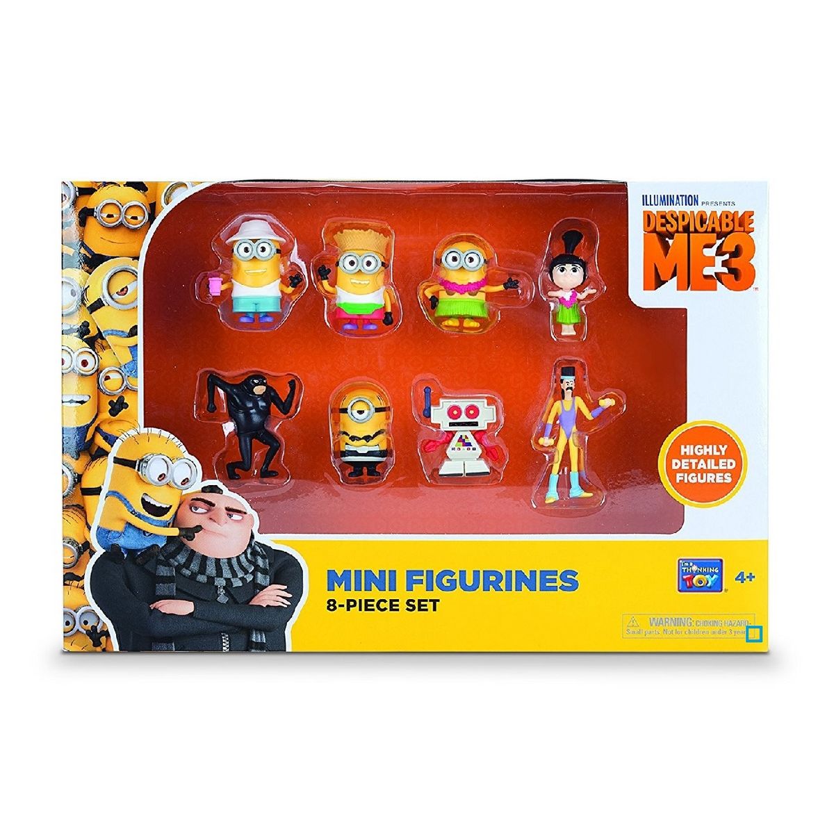 Coffret de 8 figurines - Moi moche et méchant 3