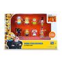 Voir la diapositive 2 : Coffret de 8 figurines - Moi moche et méchant 3