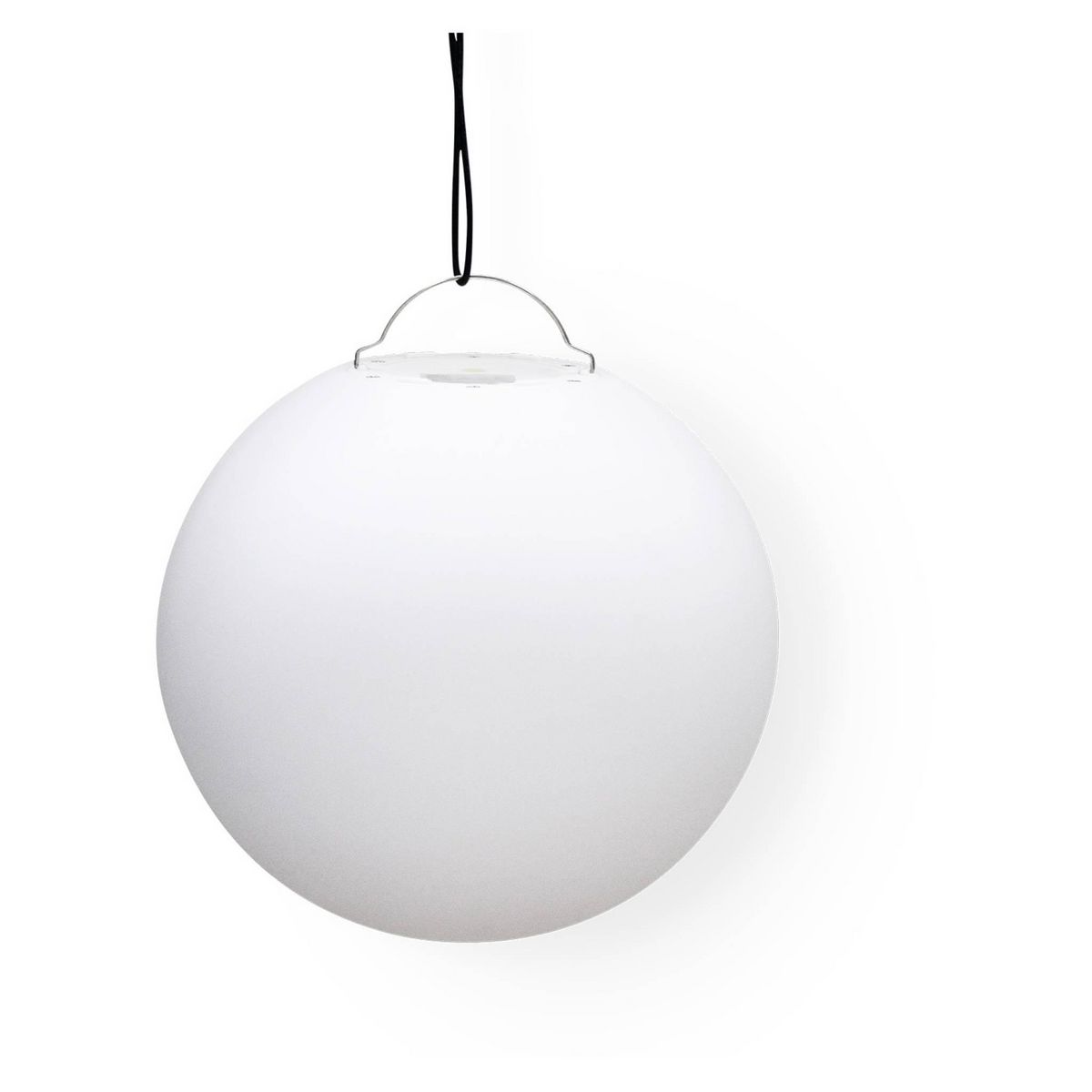 SWEEEK Boule LED – Sphère décorative lumineuse, blanc chaud, commande à distance
