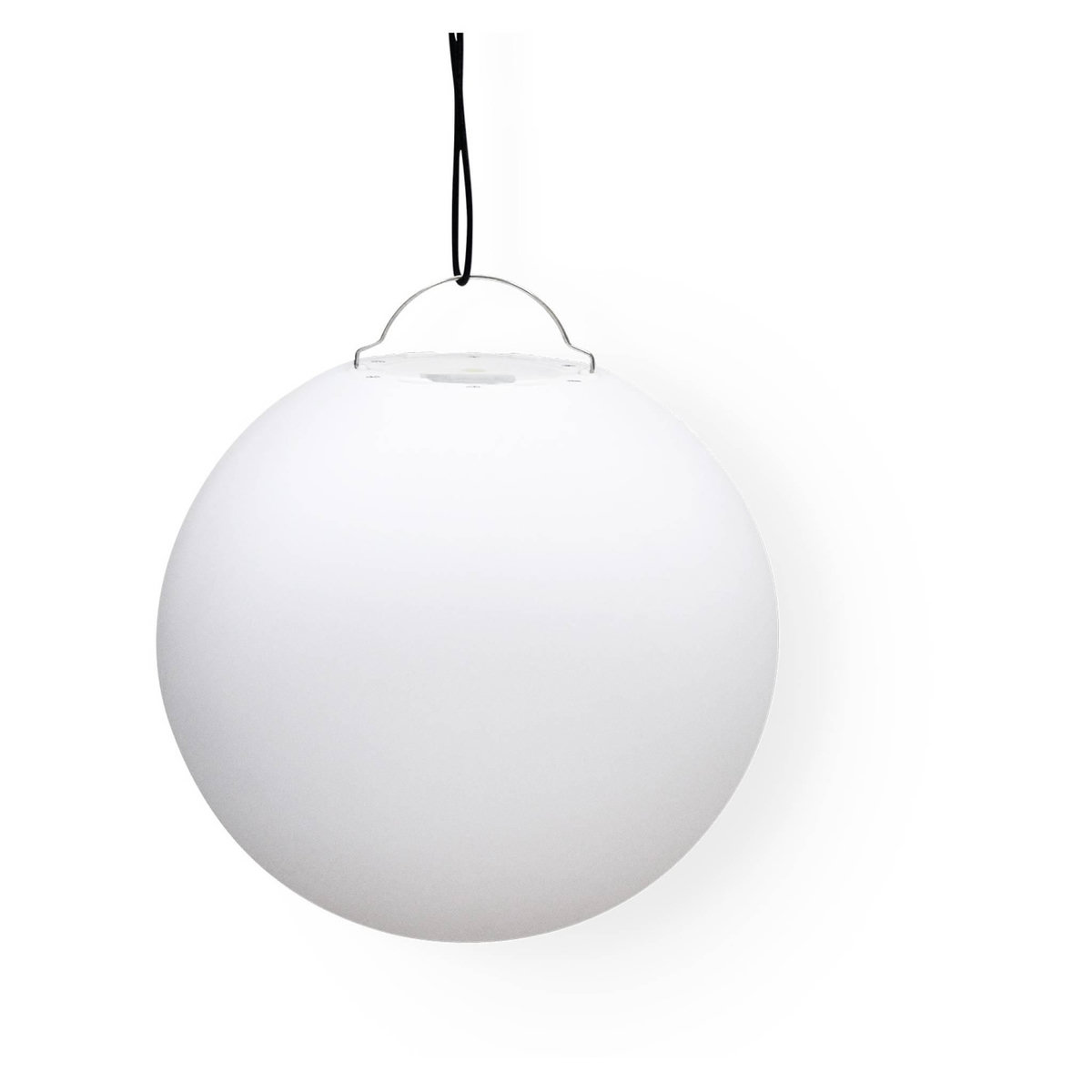 SWEEEK Boule LED – Sphère décorative lumineuse, blanc chaud, commande à distance