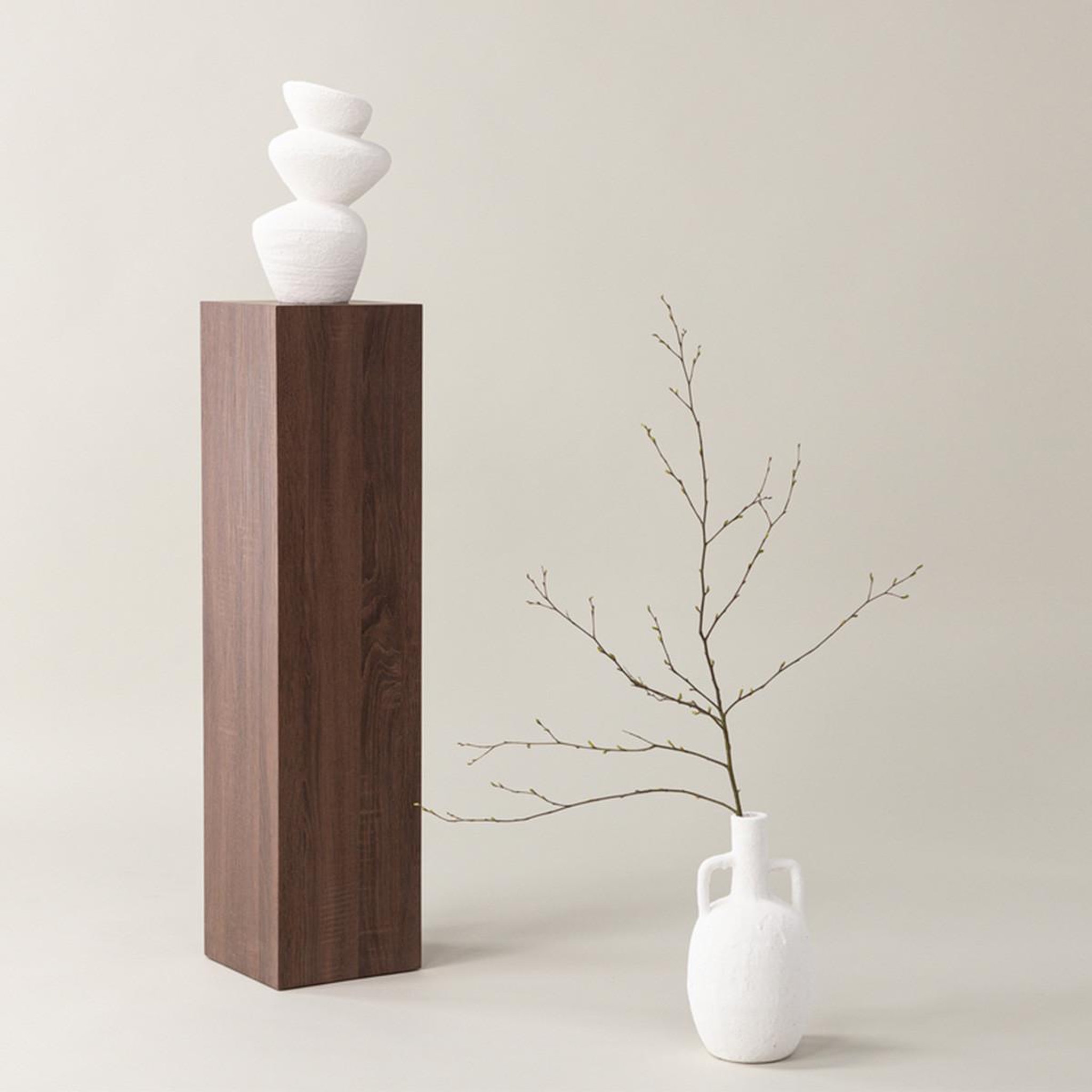 Voir la diapositive 4 : Paris Prix Sellette décorative  ramsvik  95cm marron