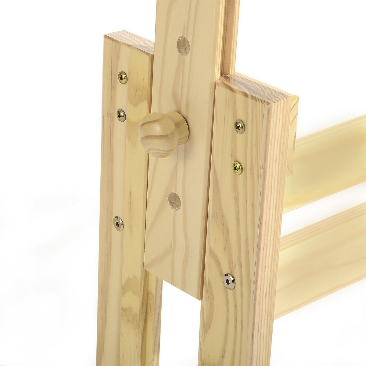 IDIMEX Bureau enfant OLIVIA, en pin massif, réglable en hauteur et plateau inclinable