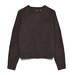 Vero Moda Pull  Foncé Femme Vero Moda Maquarius Raglan. Coloris disponibles : Marron