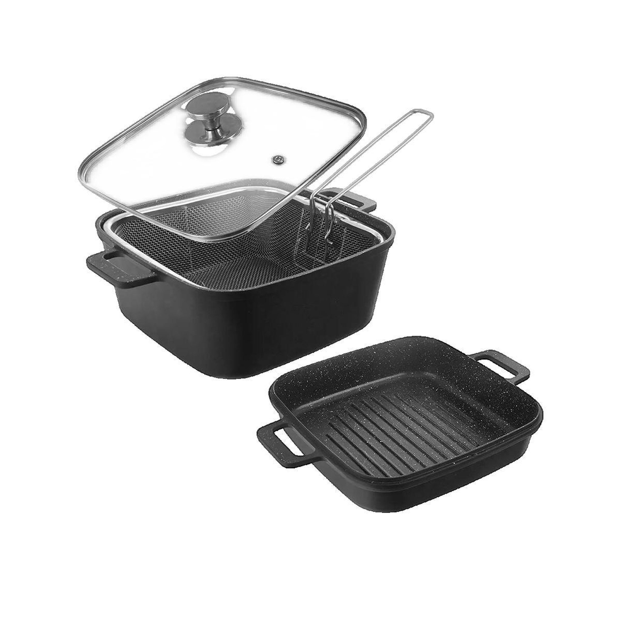 Orion Ensemble de cuisson Orion avec revêtement en granite