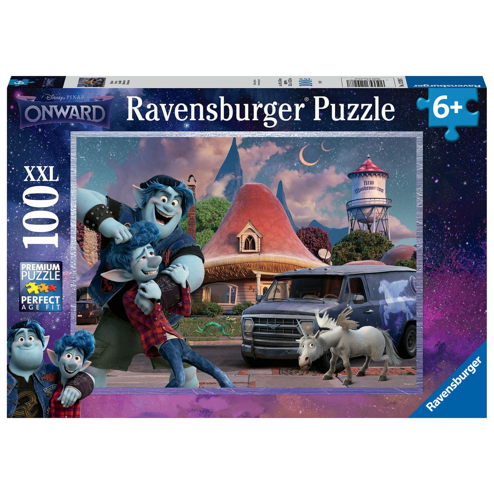 Voir la diapositive 1 : RAVENSBURGER Puzzle Disney en avant 100 pièces extra larges 