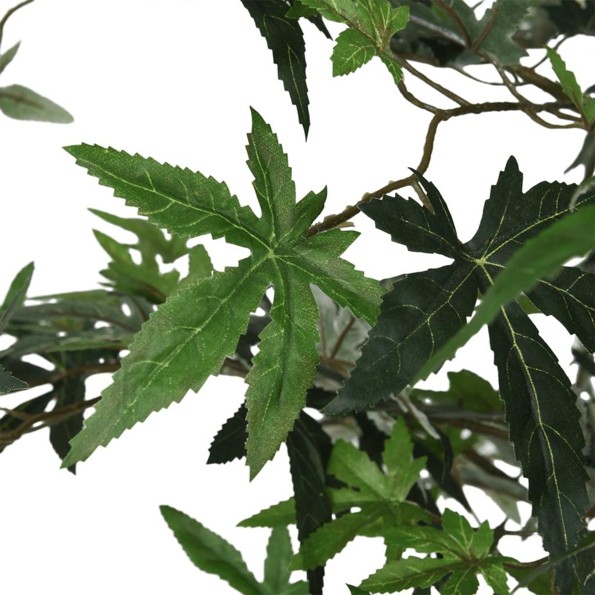 Voir la diapositive 3 : VIDAXL Erable artificiel 336 feuilles 120 cm vert