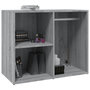 Voir la diapositive 5 : VIDAXL Armoire de dressing Sonoma gris 80x40x65 cm Bois d'ingenierie