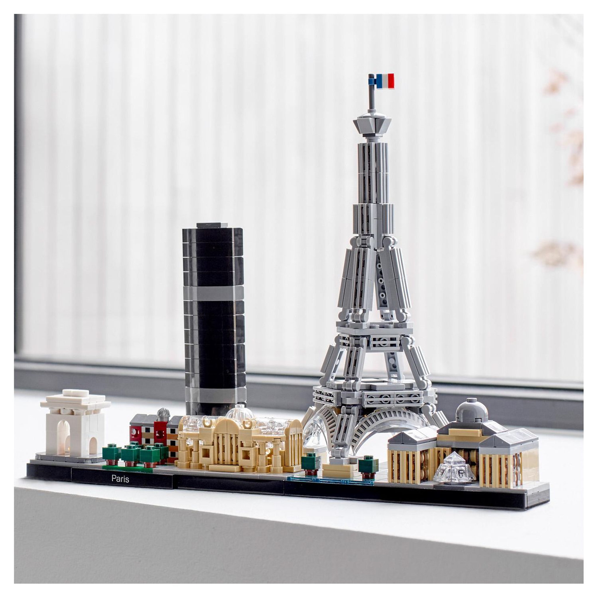 Voir la diapositive 7 : LEGO LEGO Architecture 21044 Paris, Ensemble de Construction pour Adultes