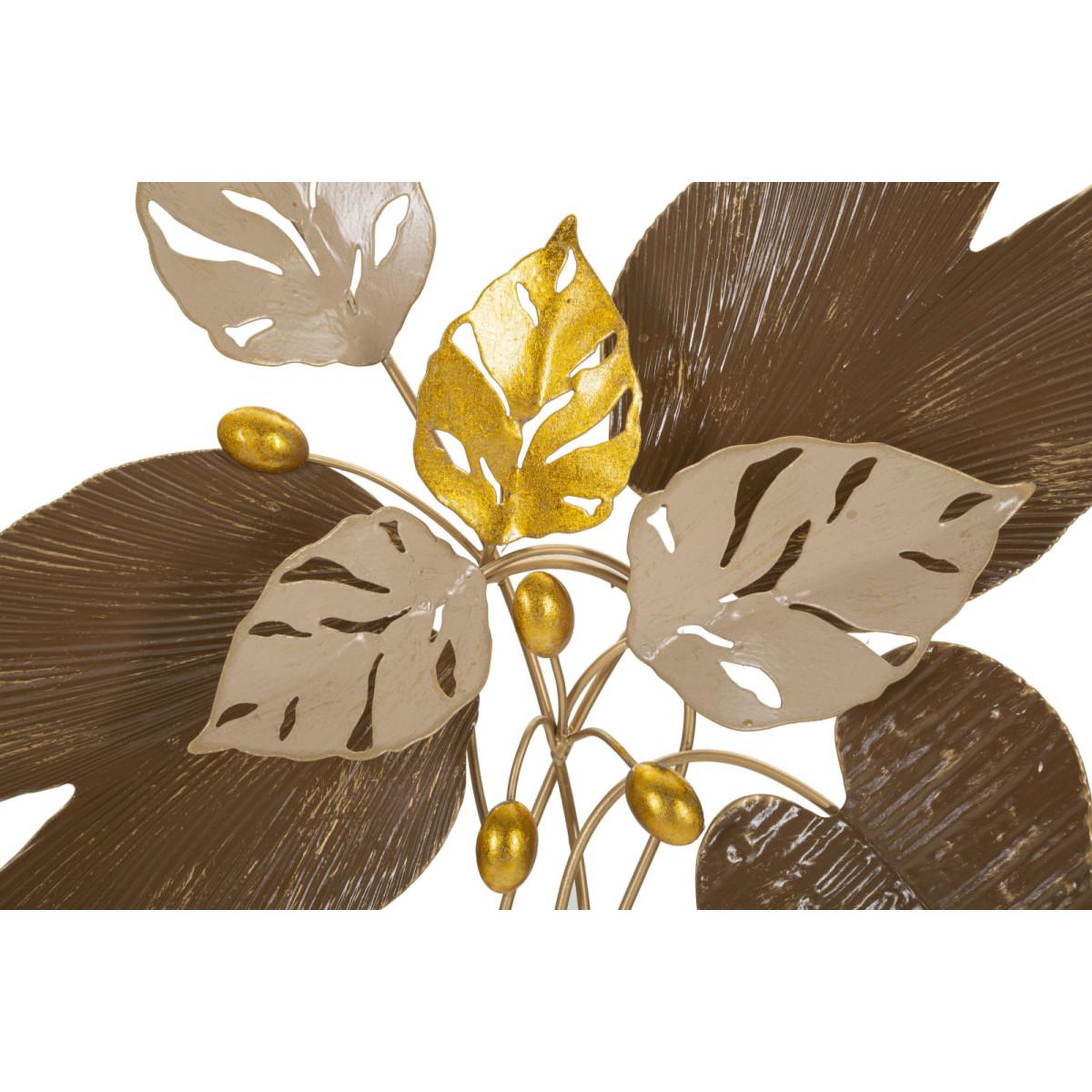Voir la diapositive 2 : Paris Prix Décoration murale encadrée en métal  browy  50cm multicolore