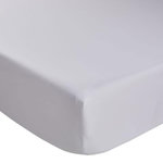 DODO Drap housse Coton Antibactérien Blanc. Coloris disponibles : Blanc