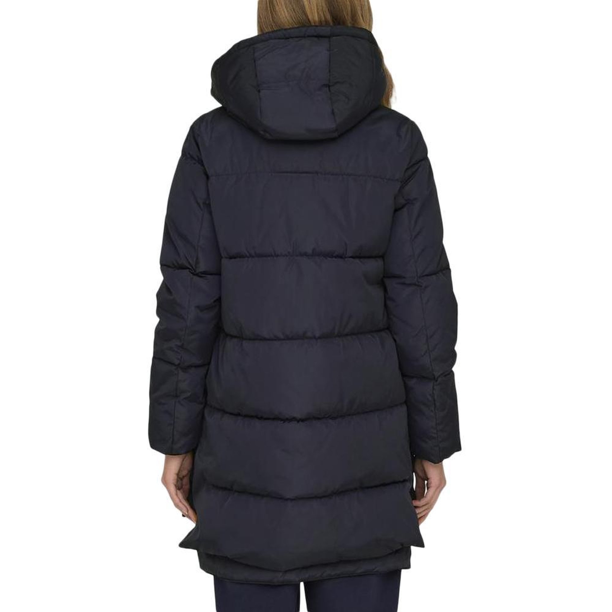 Voir la diapositive 2 : Only Doudoune Marine Femme Only Newnora