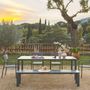 Voir la diapositive 3 : SWEEEK Table de jardin SACRAMENTO aluminium, 8 places, 220 x 100 x 75 cm