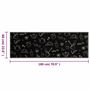 Voir la diapositive 6 : VIDAXL Tapis de cuisine lavable imprime Morning noir 60x180 cm velours