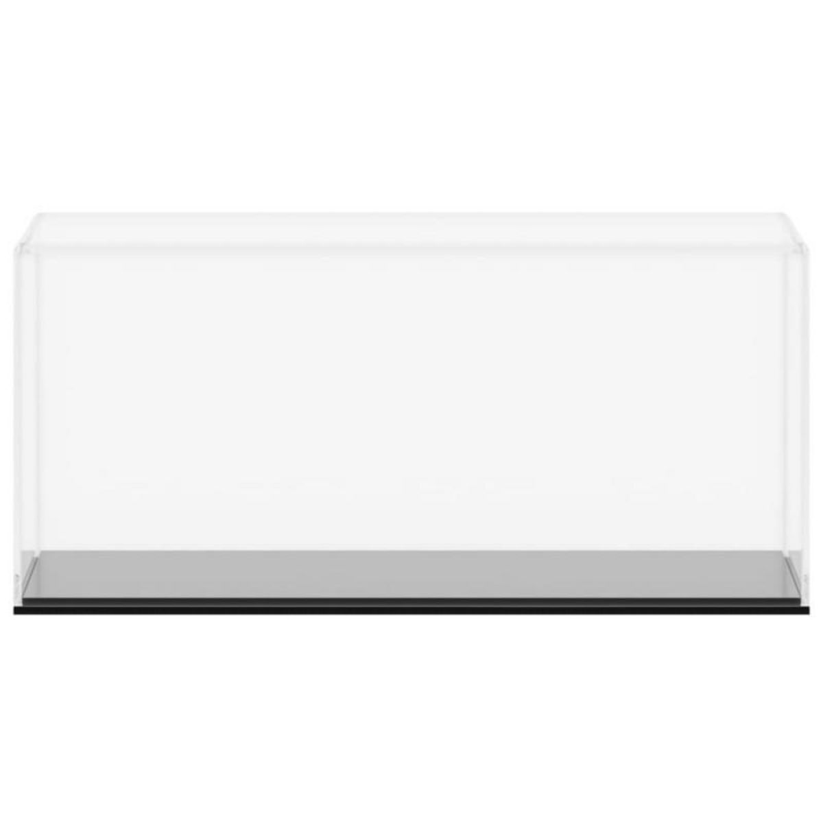 VIDAXL Boîte d affichage transparente 30x15x14 cm acrylique