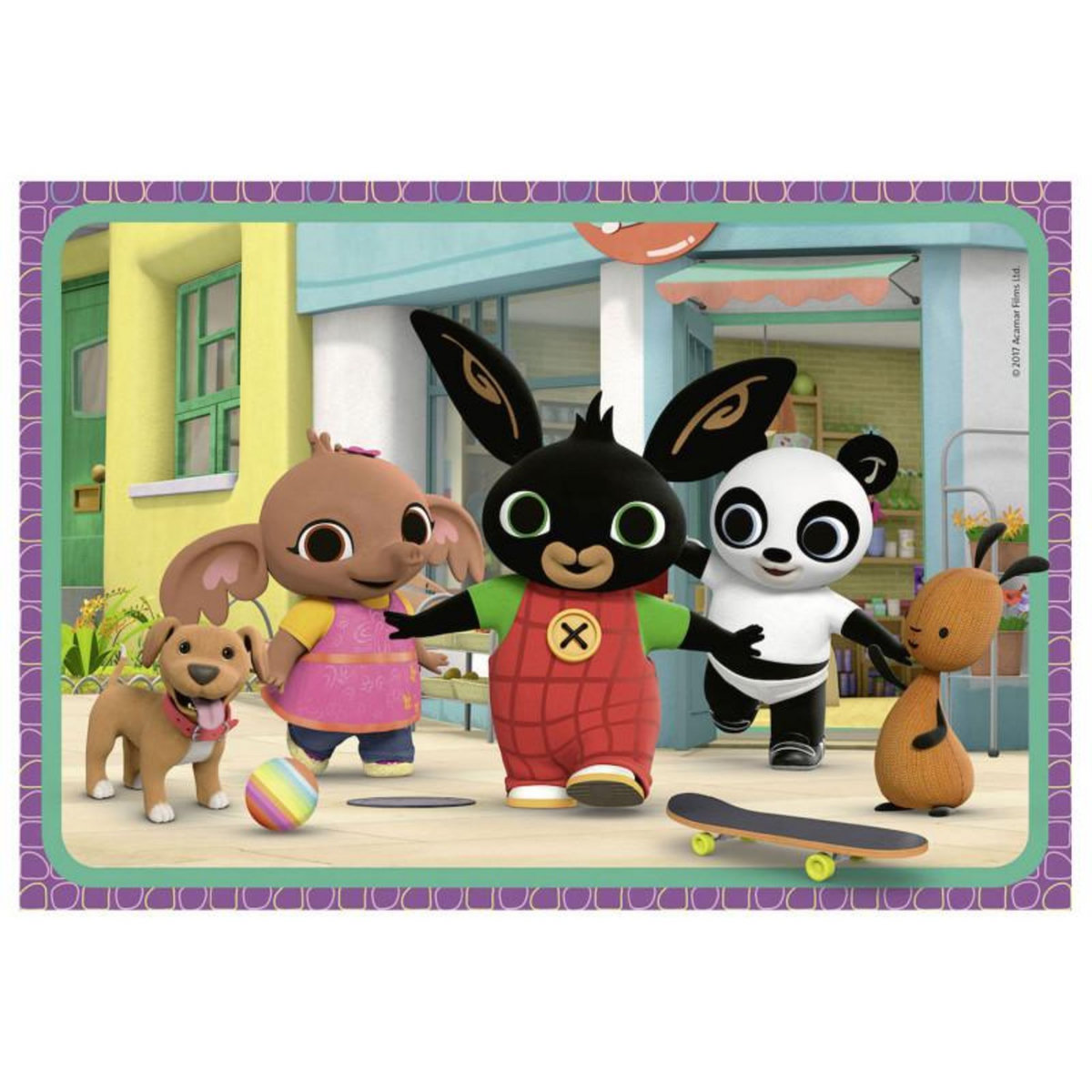 RAVENSBURGER Ravensburger - Bing Puzzle, 2x12st. 76185