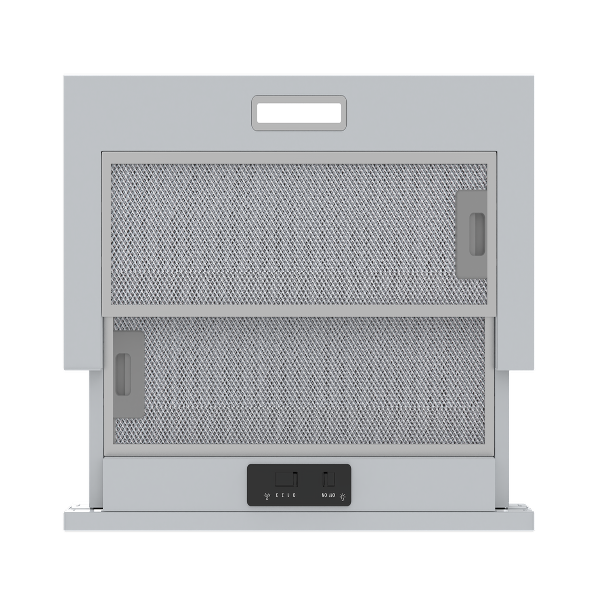Voir la diapositive 3 : SCHNEIDER Hotte tiroir – 60 cm Silver - SCHT6044-XC