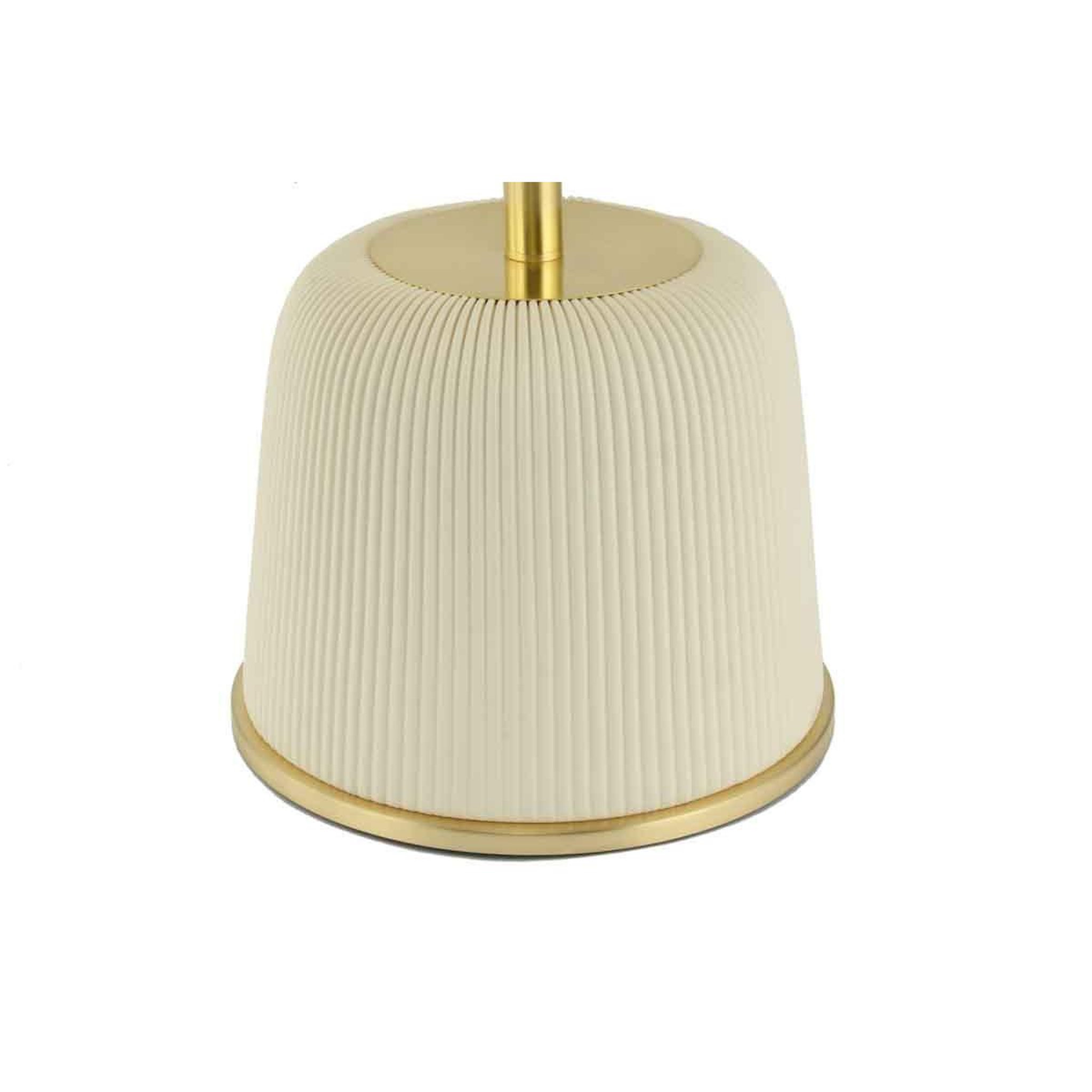 Voir la diapositive 4 : Paris Prix Table d'appoint design  jokai  60cm crème & or