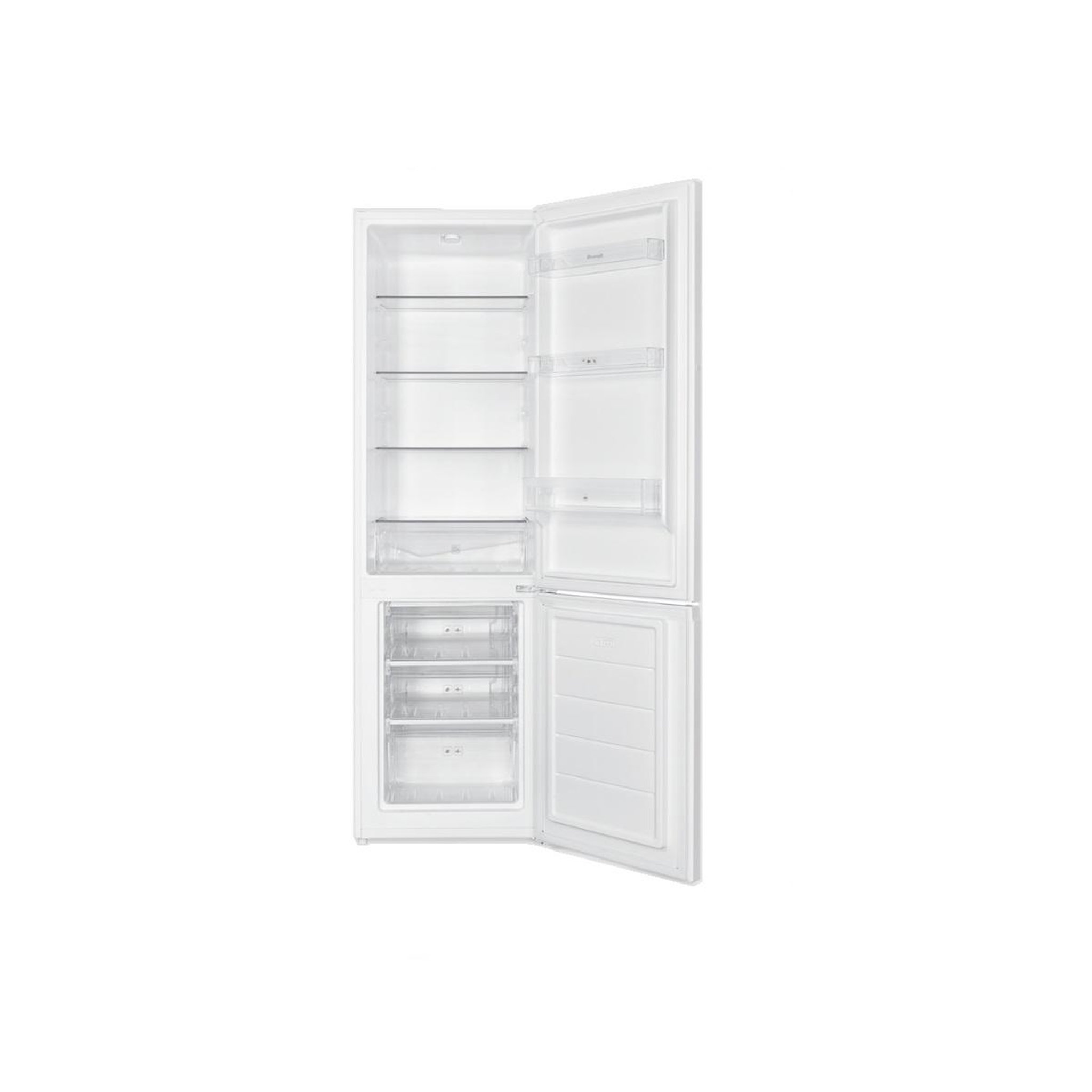Voir la diapositive 3 : BRANDT Réfrigérateur combiné 55cm 262l statique blanc - bfc8050ew