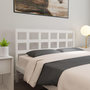 Voir la diapositive 5 : VIDAXL Tete de lit blanc 165,5x4x100 cm bois massif de pin
