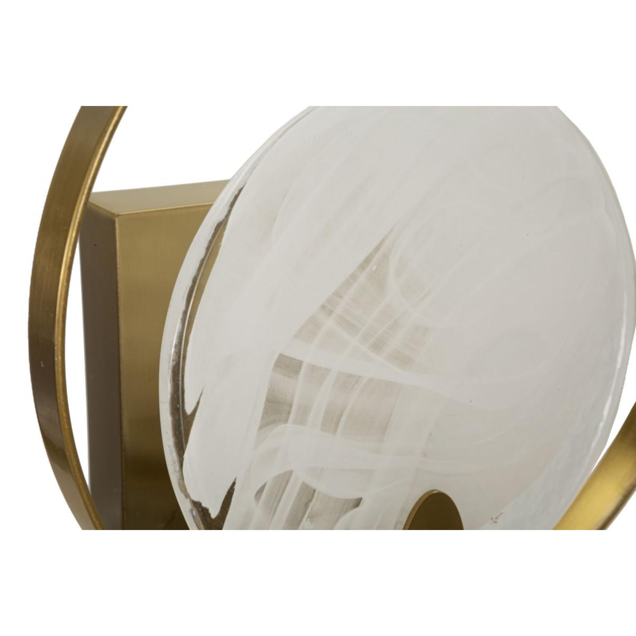 Voir la diapositive 4 : Paris Prix Applique murale design en verre  oklan  29cm or