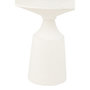 Voir la diapositive 3 : Paris Prix Table d'Appoint Design Rond  Brenda  46cm Blanc
