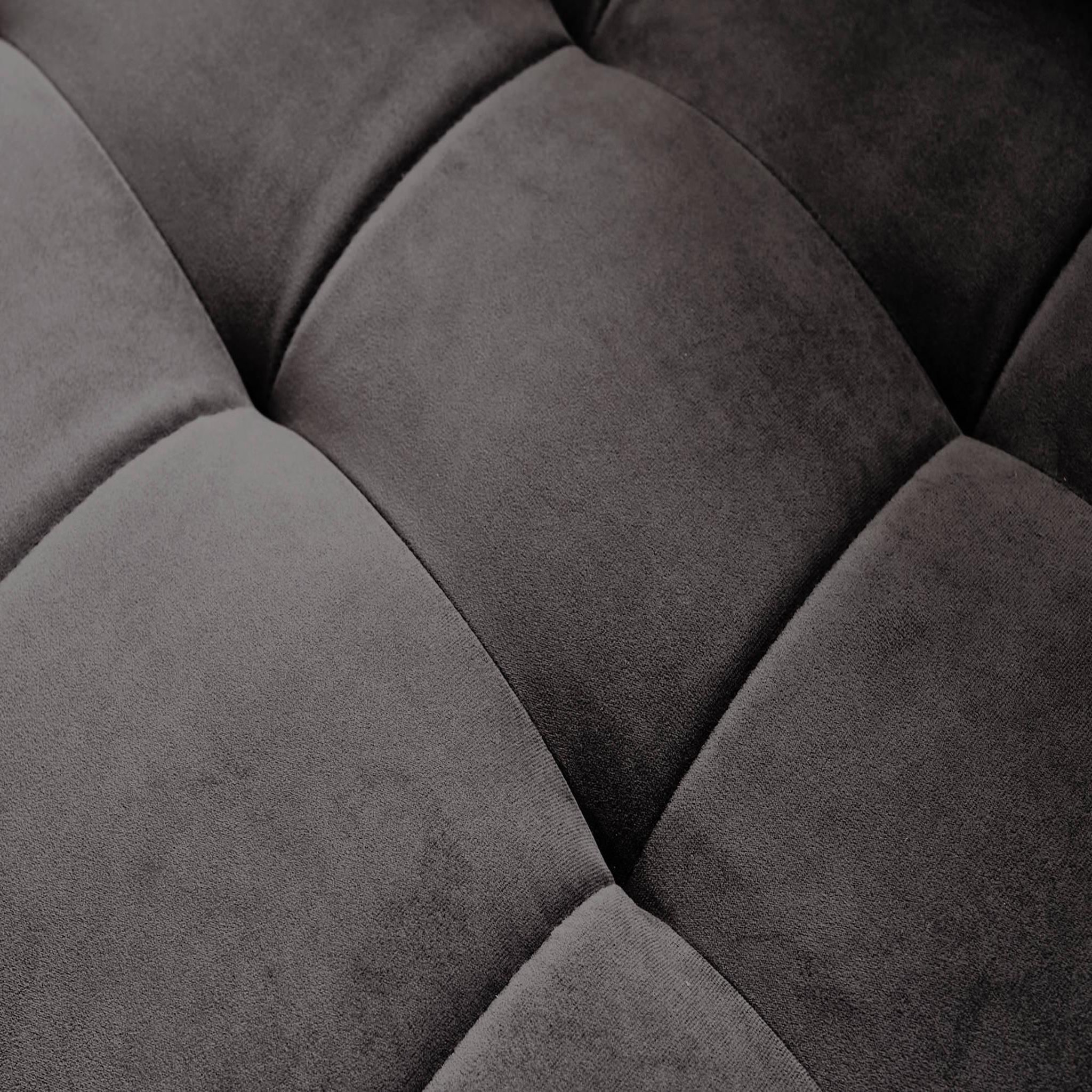 Voir la diapositive 5 : LISA DESIGN Anna - canapé d'angle gauche - 5 places - convertible - en velours