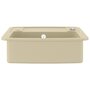 Voir la diapositive 5 : VIDAXL Evier de cuisine Granit Seul lavabo Beige