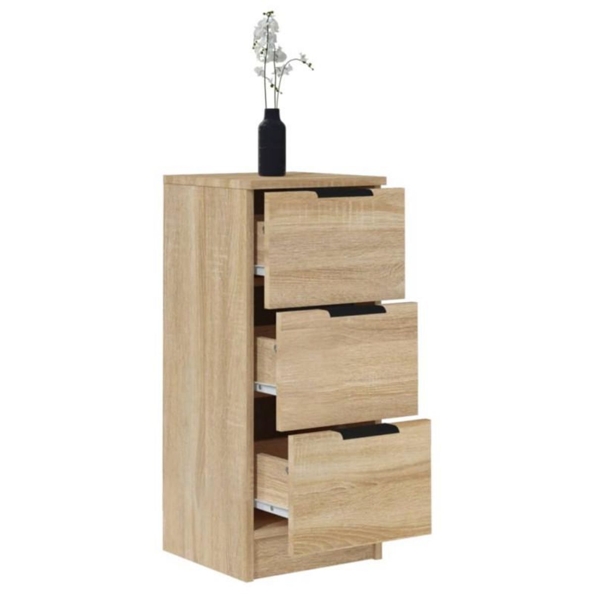 VIDAXL Buffet Chêne sonoma 30x30x70 cm Bois d ingénierie