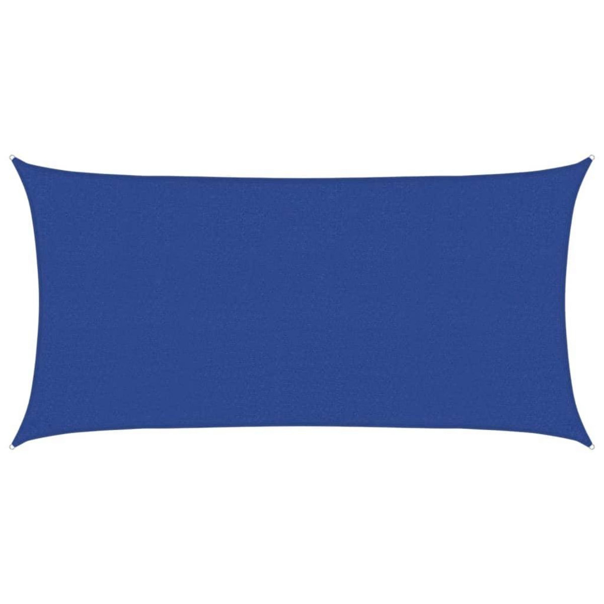 VIDAXL Voile d'ombrage 160 g/m^2 Bleu 2,5x4,5 m PEHD