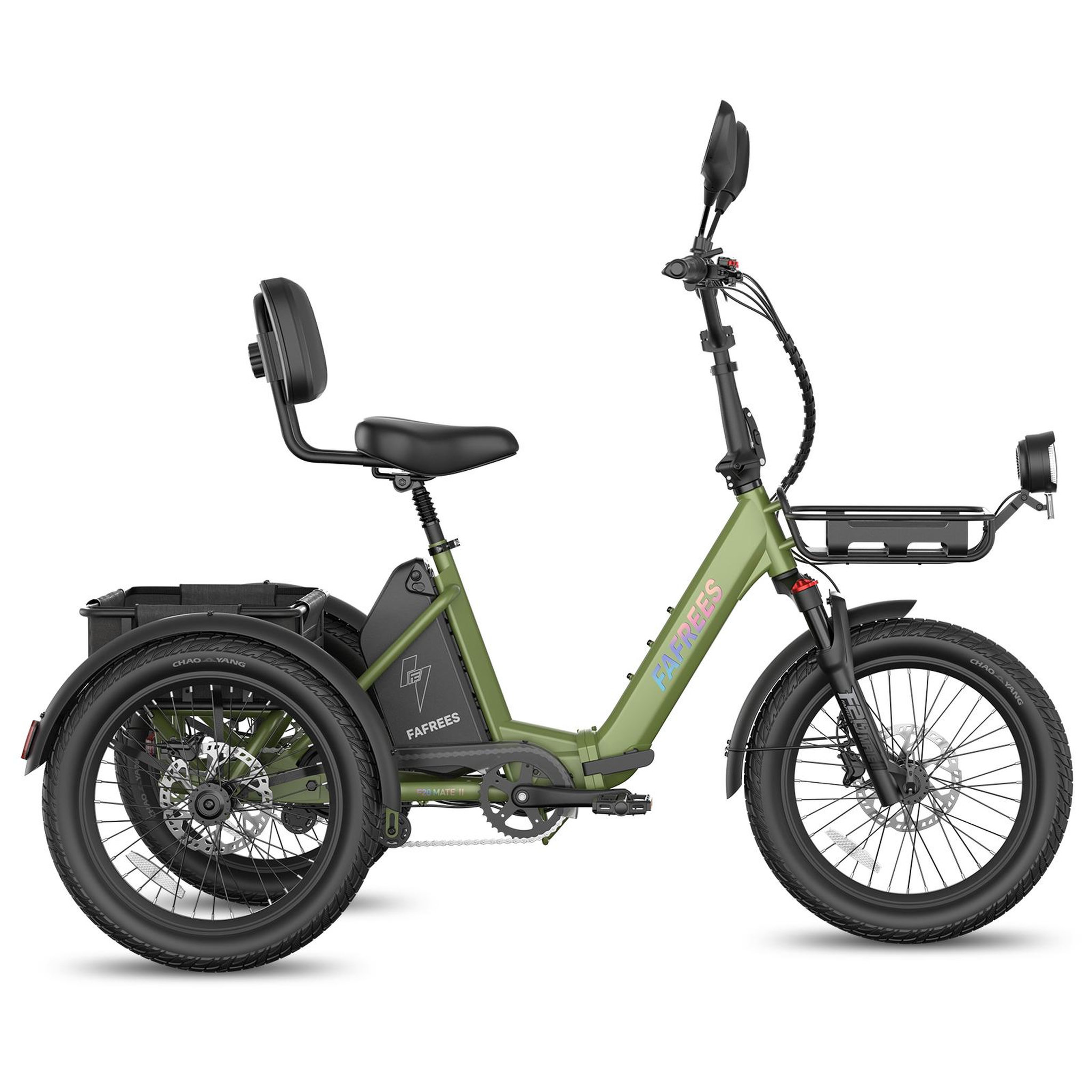 Voir la diapositive 1 : FAFREES Tricycle électrique fafrees f20 mate ii 25 ah