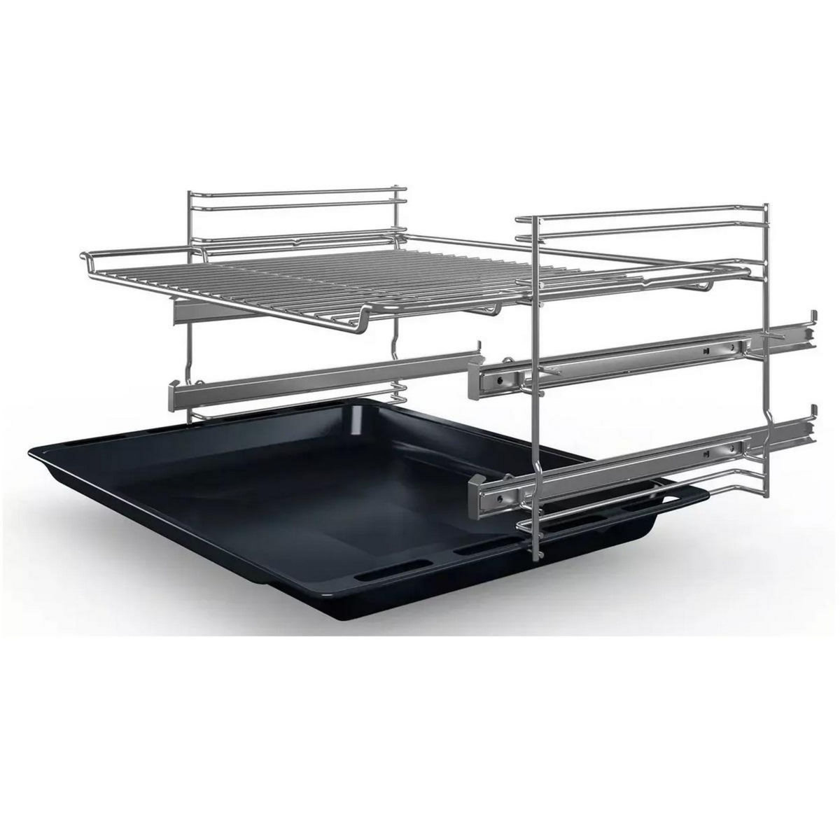 BOSCH Cuisinière vitrocéramique a 66l 4 feux blanc - HKR39C220