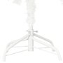 VIDAXL Arbre de Noël artificiel pre-eclaire et boules blanc 210 cm