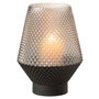 Voir la diapositive 2 : Paris Prix Vase Design en Verre  Vuoto  27cm Gris