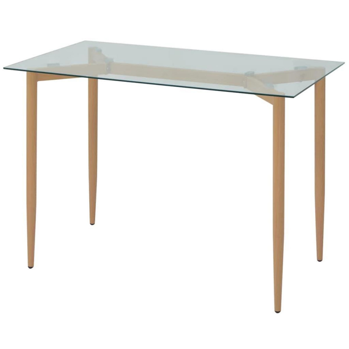 VIDAXL Table a manger 118x68x75 cm