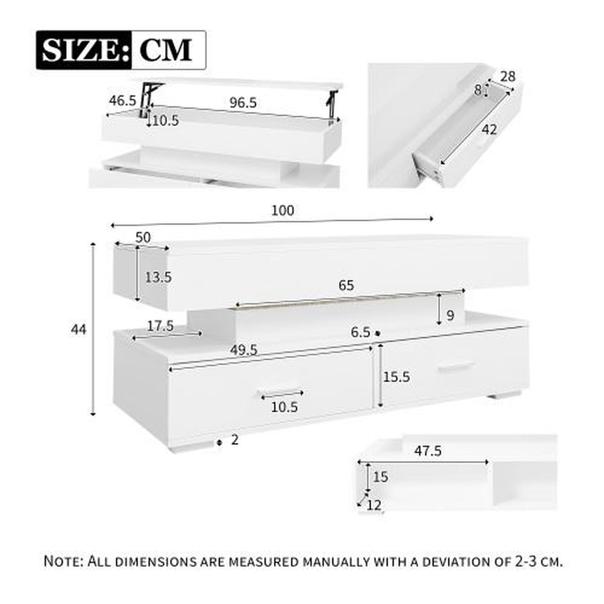 Voir la diapositive 3 : MERAX Table basse