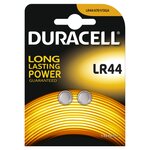 DURACELL Lot de 2 Piles Bouton Alcaline type LR44 - 1.5V