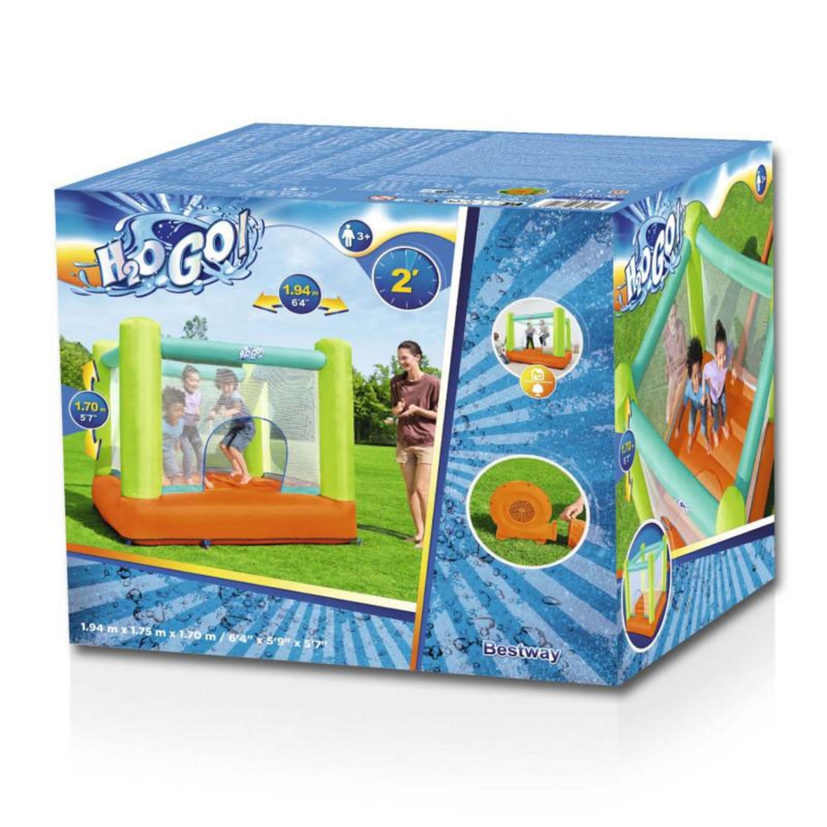 BESTWAY Bestway H2OGO! Inflatable Castle 7035063075