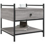 Voir la diapositive 3 : VIDAXL Table basse sonoma gris 50x50x50 cm bois d'ingenierie