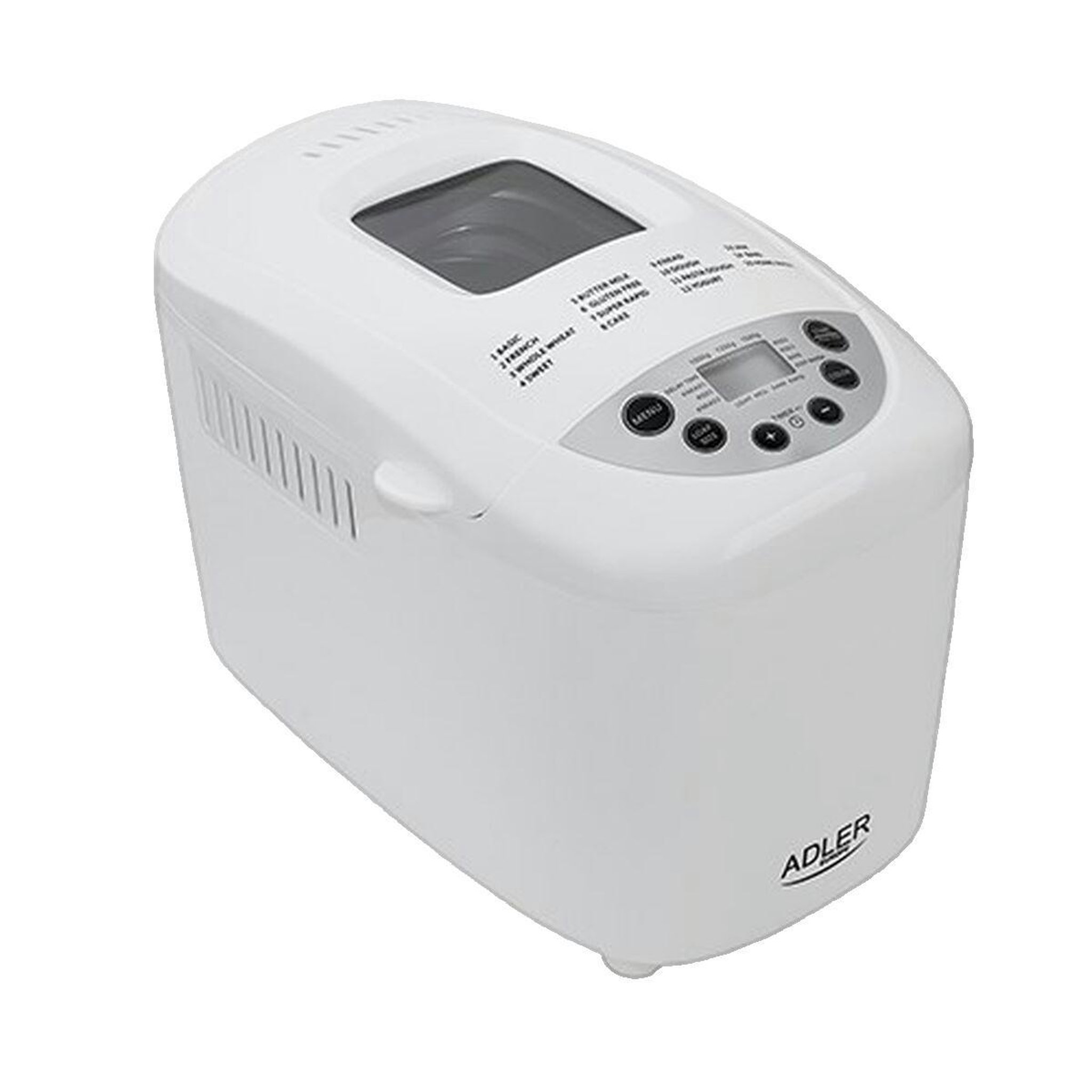 Voir la diapositive 3 : ADLER Machine à pain Adler AD 6019 blanc