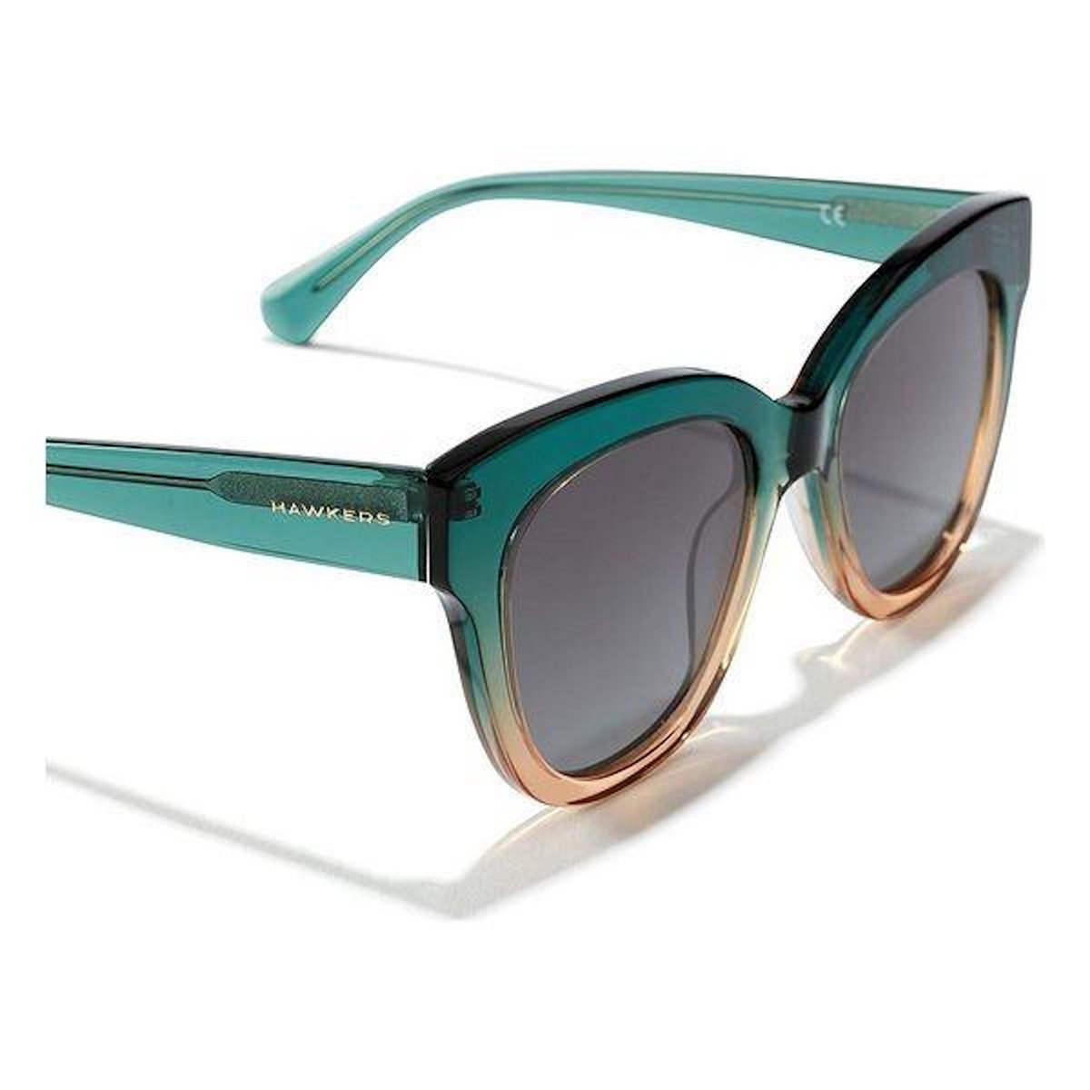 Hawkers Lunettes de soleil Femme Audrey Hawkers Vert Doré