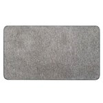 LUANCE Tapis  Clair Luance 45x80cm Velours. Coloris disponibles : Gris
