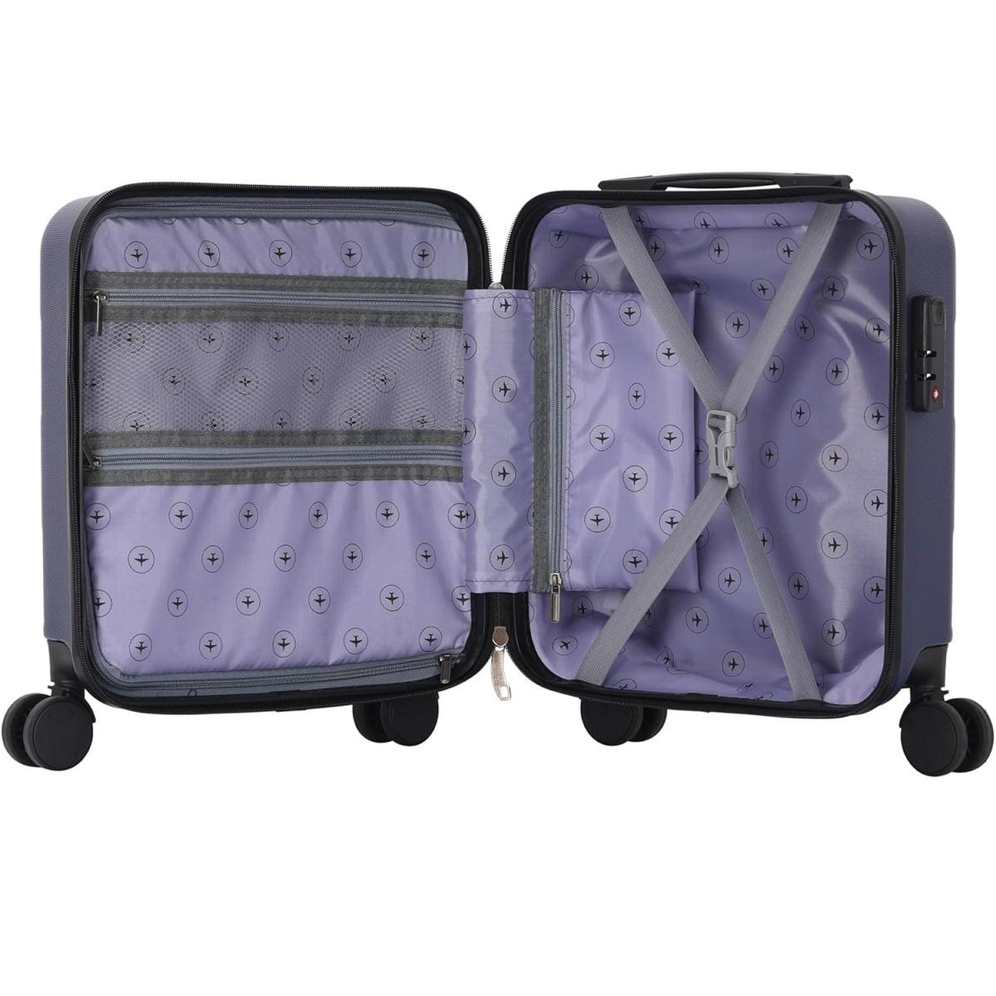 Voir la diapositive 2 : TROLLEY ADC Valide cabine à roulettes bleu - lc03 xs new blue