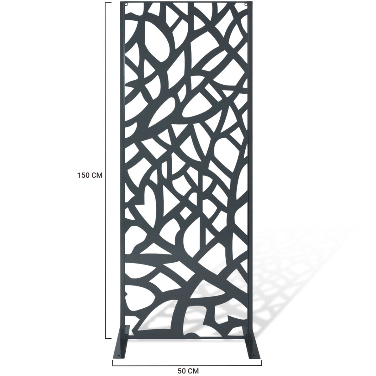 ID MARKET Panneau décoratif universel 150 x 50 CM USAK gris