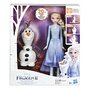 HASBRO Pack poupée Elsa et figurine Olaf interactives - La reine des neiges 2