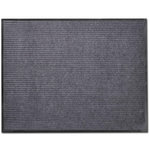 VIDAXL Tapis d'entree PVC Gris 120 x 180 cm